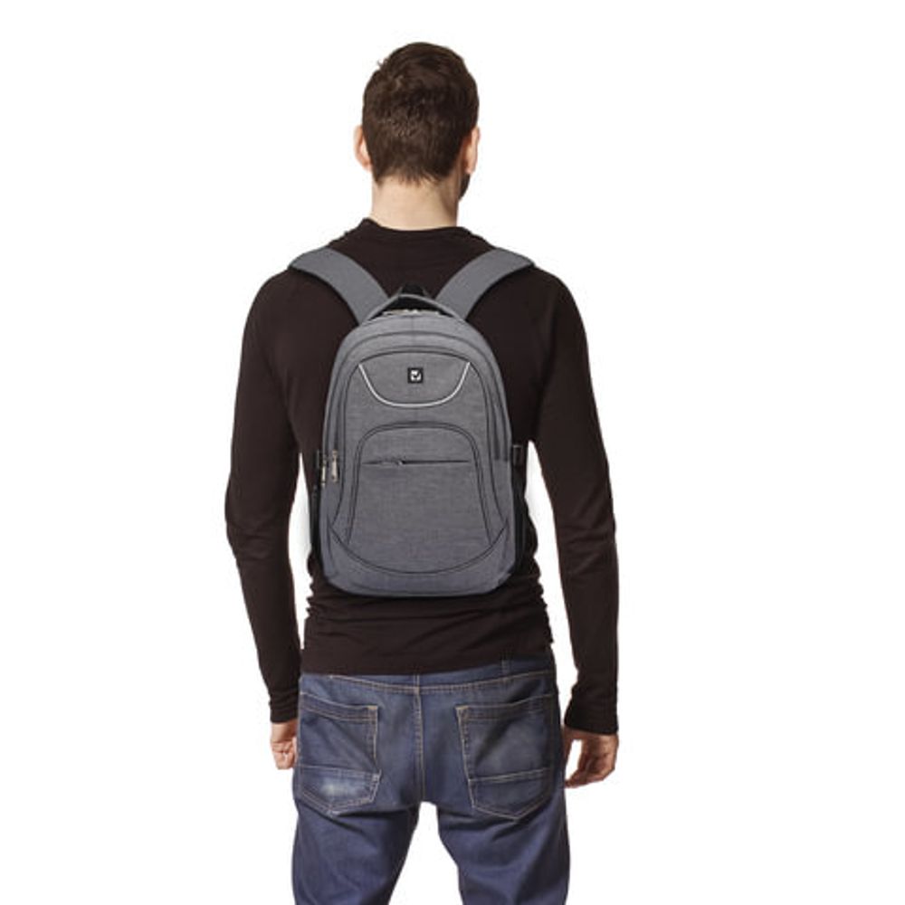 Рюкзак BRAUBERG для старших классов/студентов/молодежи, "Осень", 30 литров, 46х34х18 см, 225518