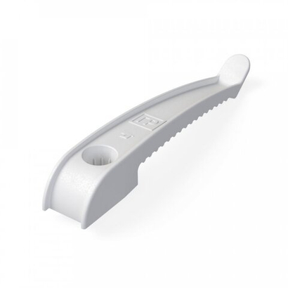 Держатель кабеля односторонний для прямого монтажа серовато-белый (20шт/240шт уп/кор) Промрукав