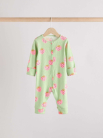 Комбинезон / Cлип для малышей Next E18-347, 3 шт., Светло-зеленый, Бежевый, Розовый