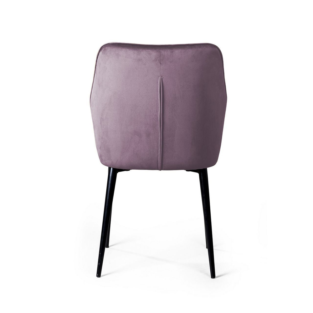 Стул Berg, бархат сиреневый 17
