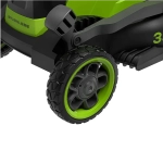 Газонокосилка аккумуляторная Greenworks GD24LM331 24В (1 x 4 Ач, ЗУ) нож 33 см, 2520607UB