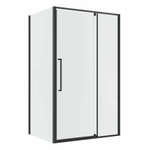 Душевое ограждение Niagara Nova NG-35-11AGR-A90GR-34 (110х90х195) прямоугольник,распашная,графит,стекло прозрачное,2 места