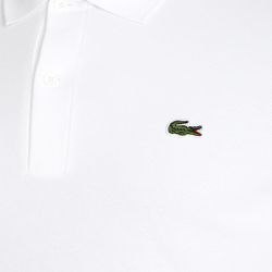 Мужское теннисное поло Lacoste Core Graphics Polo Men - White