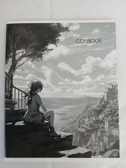 Тетради 48 листа А5+. "Неведомые Дали", общая, клетка. Формат А5+ (163*203 мм). Арт.120024. С полями. Комплект 5 шт.