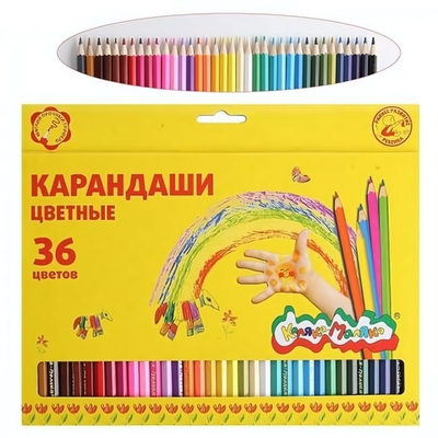 Карандаши 36цв. (Каляка-маляка)