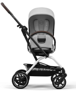 Прогулочная коляска Cybex Eezy S Twist Plus 2 SLV Fog Grey с дождевиком