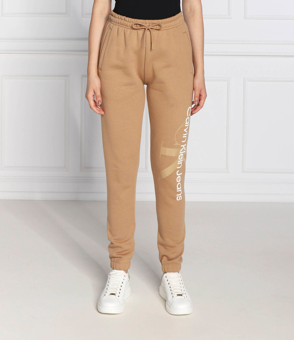 спортивные штаны CALVIN KLEIN JEANS - песочный(J20J219743)