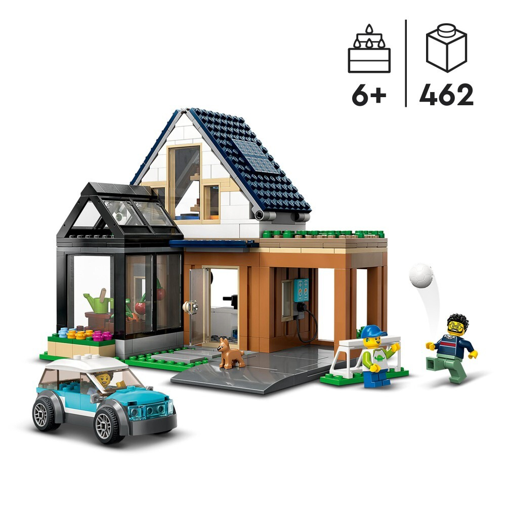 LEGO City — Семейный дом и электромобиль 60398