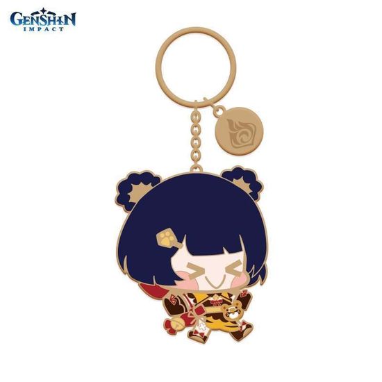 Брелок металический Chibi Character Metal Keychain Xiangling 6972957486302