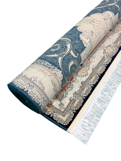 Ковер Mashad 1500 G144 D.Blue Прямоугольник