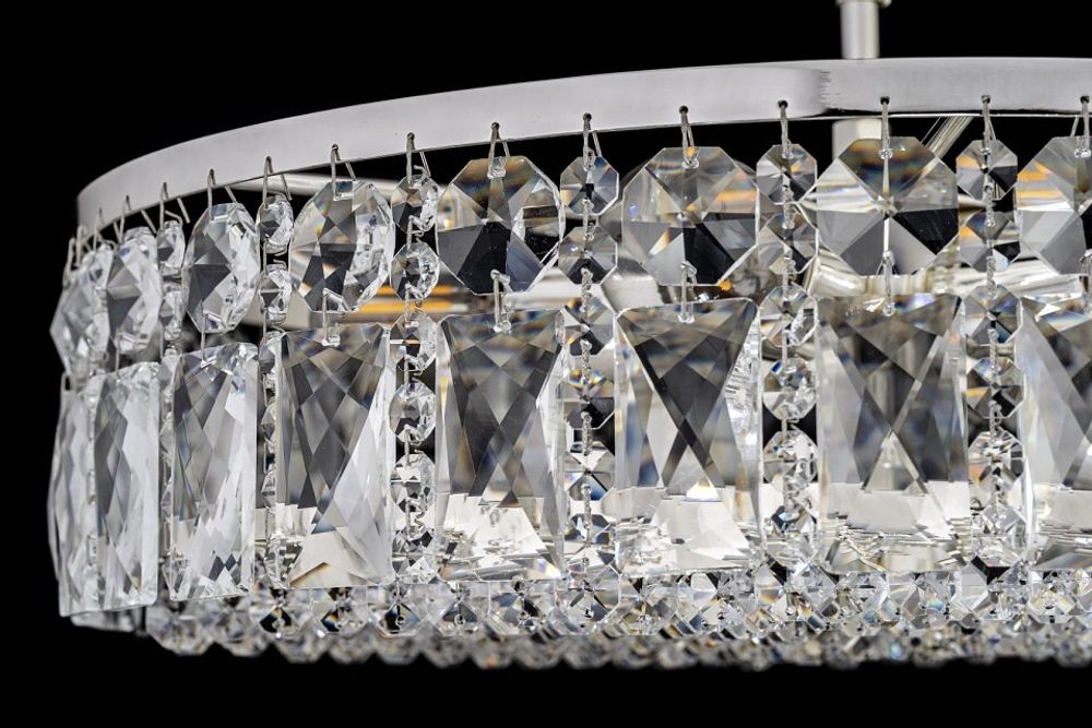 Люстра на штанге Arti Lampadari Sara Silver Sara E 1.3.40.105 S