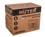 Электрогенератор дизельный LDG 5000L Huter