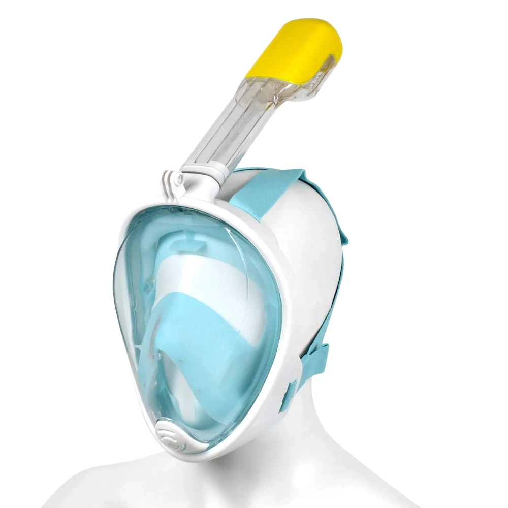 Маска  для плавания и снорклинга CLIFF с креплением для экшн-камеры
