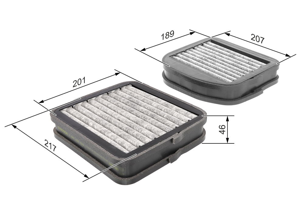 BOSCH - 1987432533-BOC - Filter, cabin air
