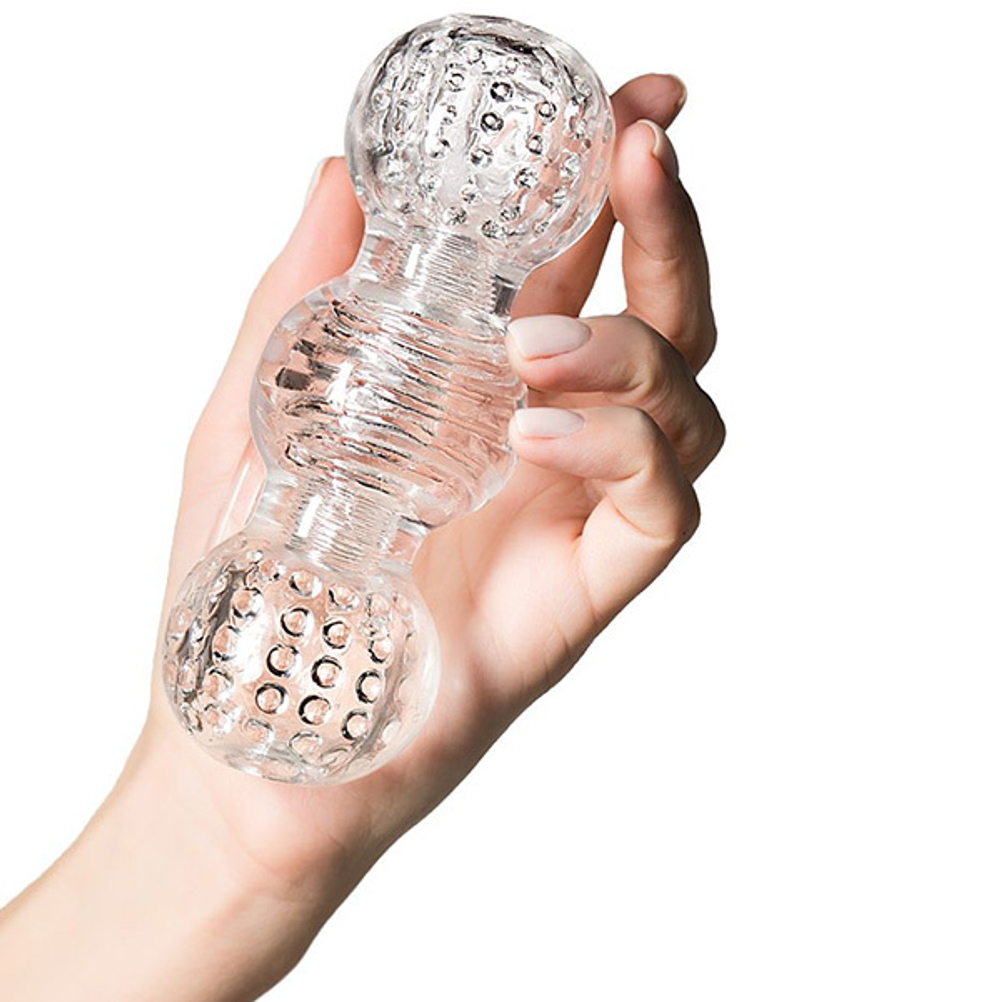 Прозрачный мастурбатор 15,5см ToyFa Lingam Rashmi 880102