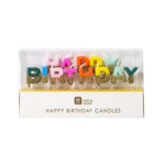 Свечи "Happy Birthday" (цветные)