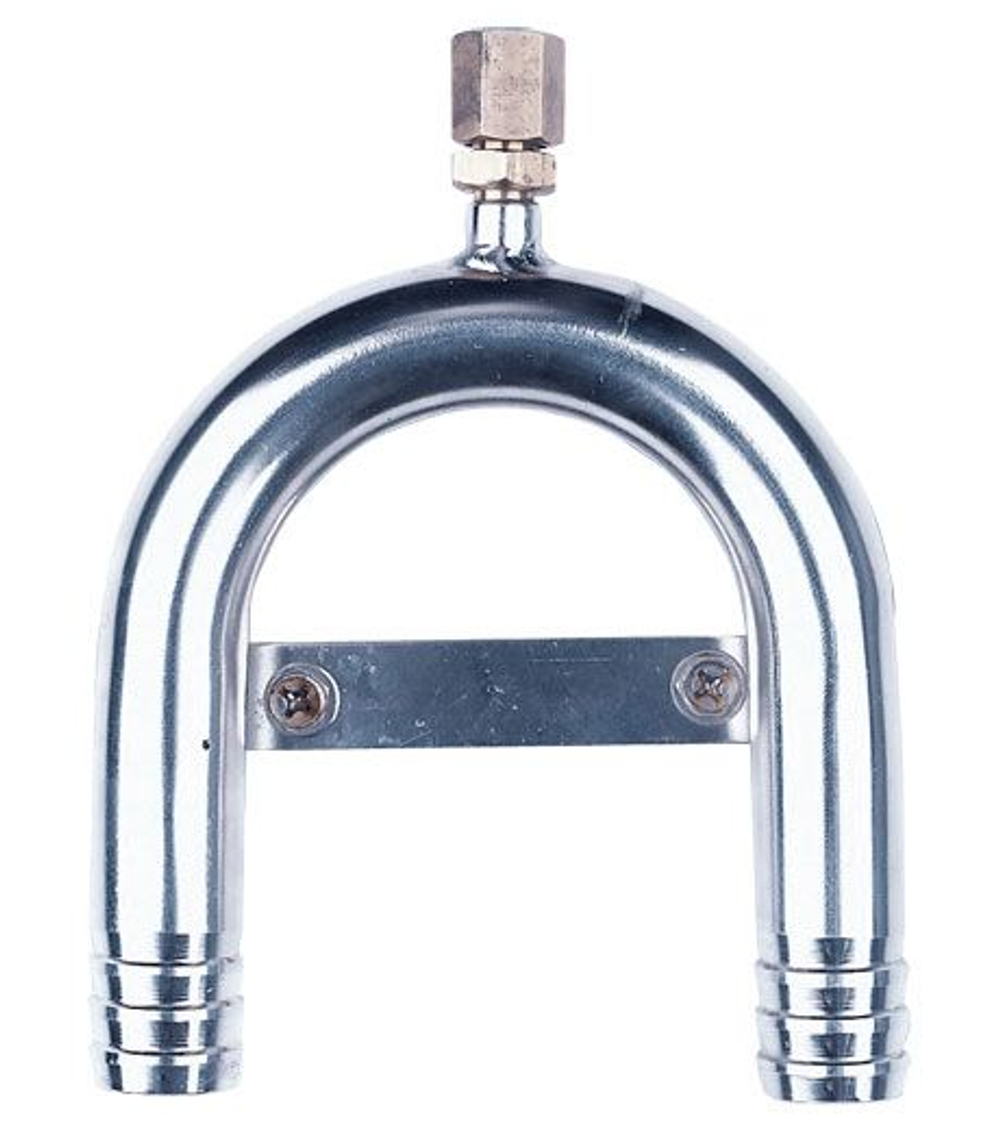 Вентилируемое антисифонное колено, нерж. сталь (10247870)