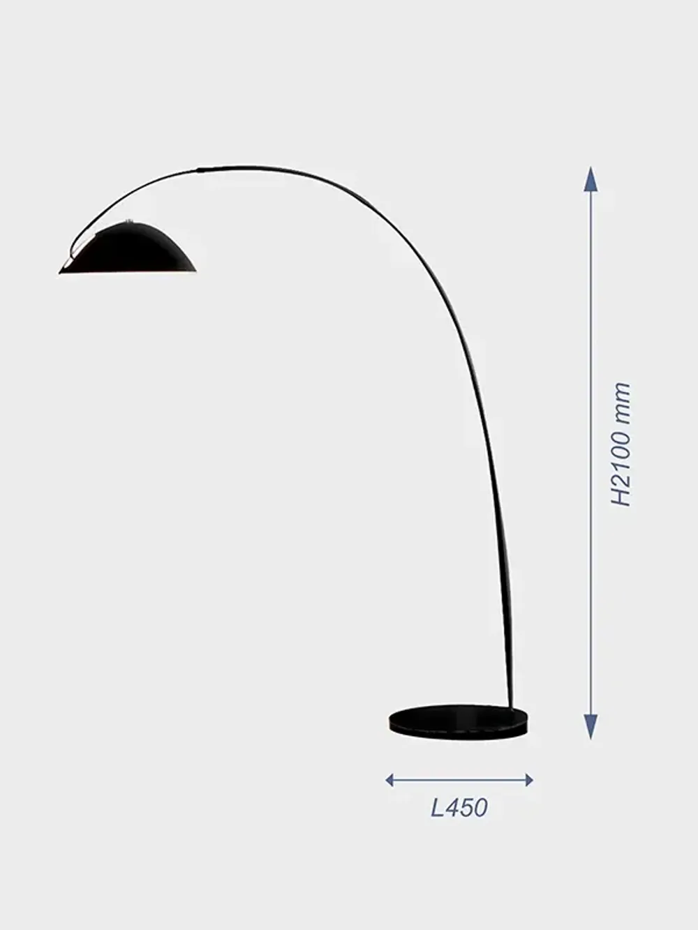 Напольный торшер illusion