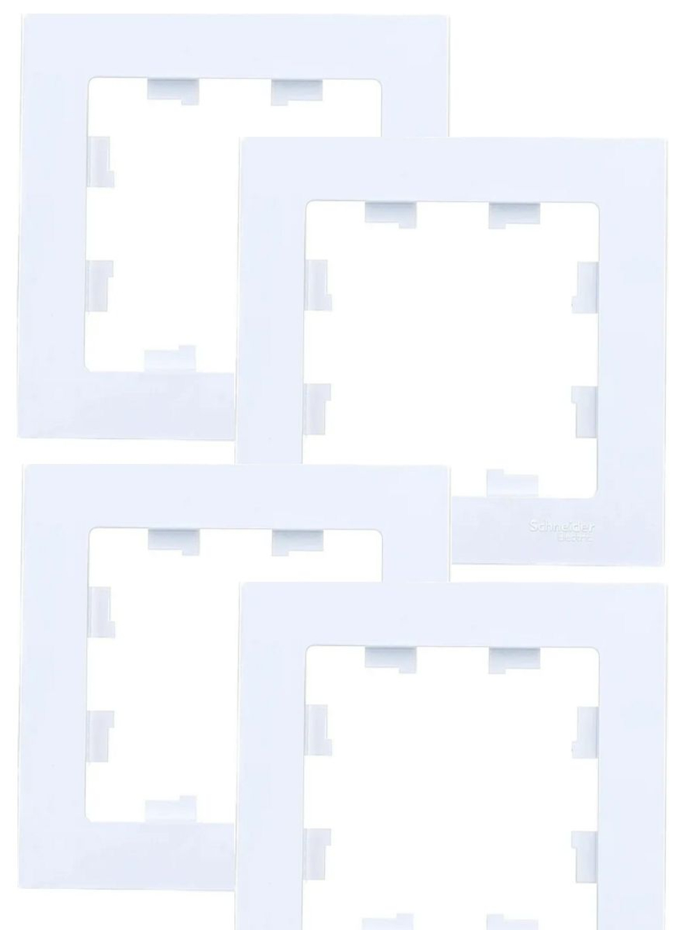 AtlasDesign  1-постовая, универсальная, ATN000101 белый 4шт