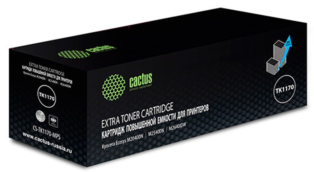 Картридж Cactus, аналог Kyocera TK-1170 для M2040/M2540/M2640 черный 7.2k