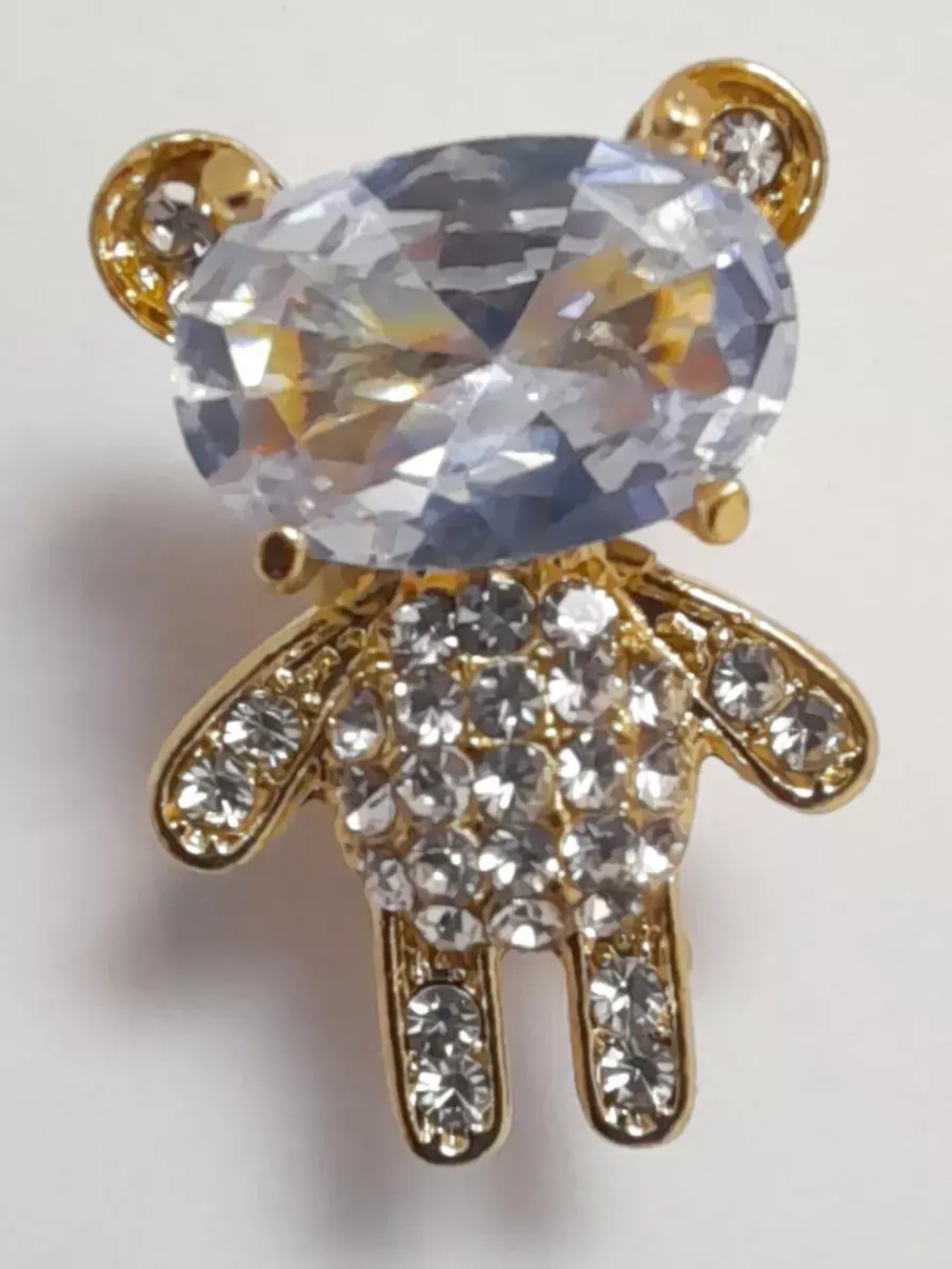 Брошь мишка