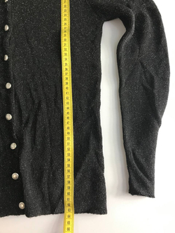 Кардиган Marks&Spencer с блестящей ниткой, маркировка 36, визуально на 42 размер