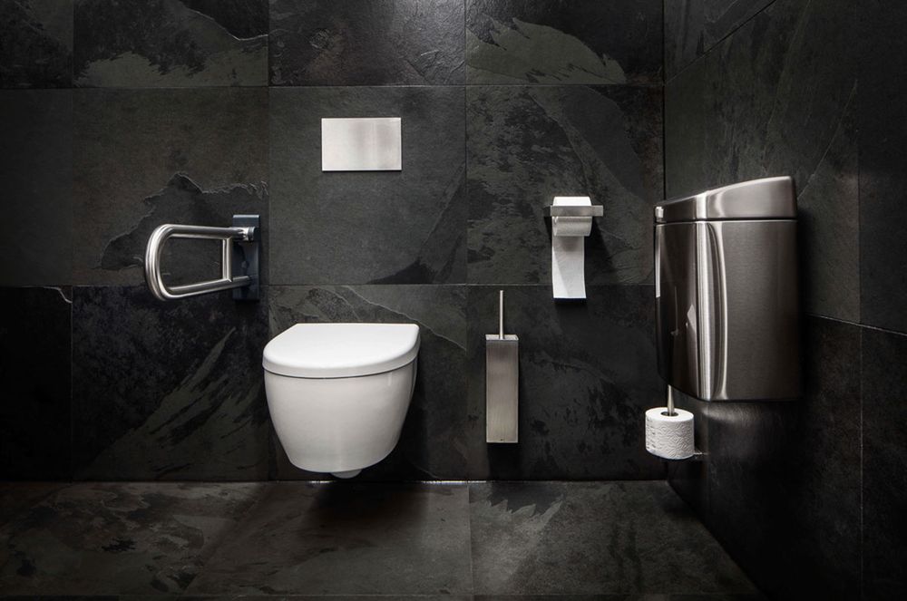 Плитка-сланец черный, натуральный скол Pharaon 600x600x10