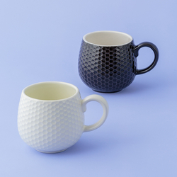 Чашка 350мл Mason Cash Embossed кремовая