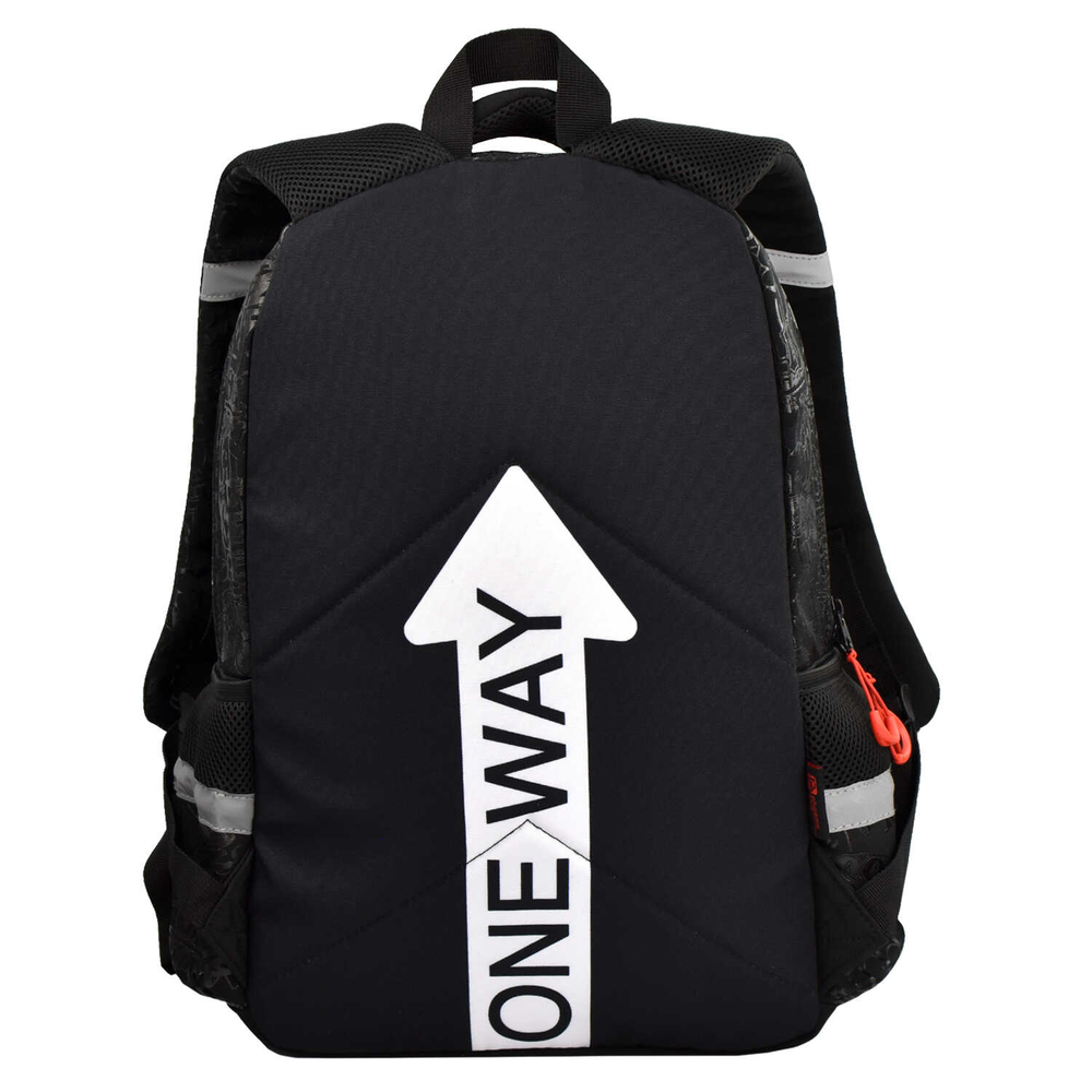 Рюкзак школьный, Феникс+, 31х44х16 см, полиэстер, аппликация из эластичной резинки, сублимационная печать, шелкография, 1 отделение (-я)