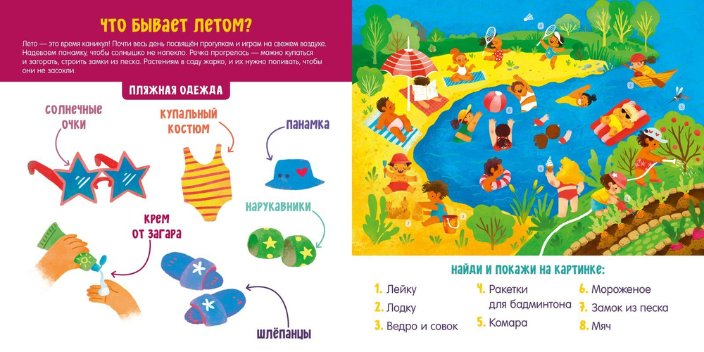 Времена года. Визуальный словарь