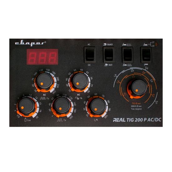 Аппарат аргонодуговой сварки "СВАРОГ" REAL TIG 200 P AC/DC (E20101)