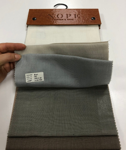 Тюль однотонная под лен Nope арт. Brad