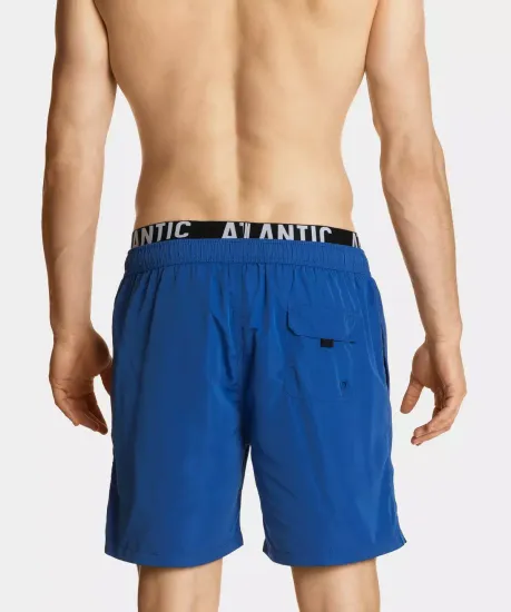 Пляжные шорты мужские Atlantic KMB-200, голубые