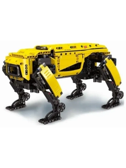 Конструктор Mould King Робот собака: желтый
