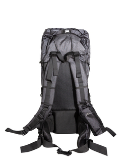 Рюкзак походный Naturehike Rock, 40л + 5л, черный/серый (NH20BB113)