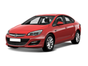 Багажники на Opel Astra J 2009-2015 седан
