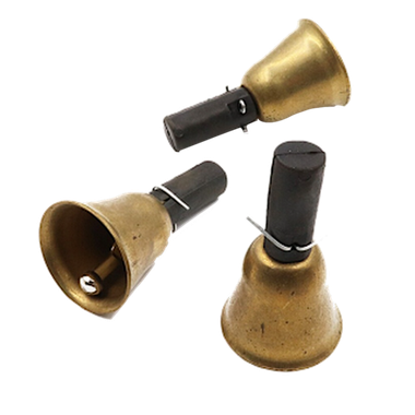 Колокольчик золотой латунь с резиновым креплением N-FT-T20 / 8103845