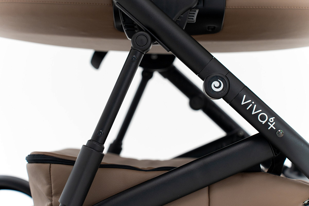 Детская коляска Tutis Viva 6 Plus Essential 4 в 1 с автокреслом Elo Lux EduSky Black и базой 1612050 Pine