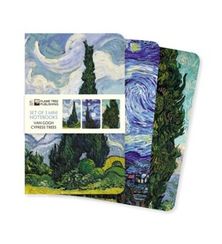Bloknot \ Блокнот \ Notebook  Vincent van Gogh: Cypresses Set of 3 Mini Notebooks