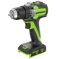 Дрель-шуруповерт Greenworks DD560 24V 3708407 (30/60 Нм) бесщеточная аккумуляторная