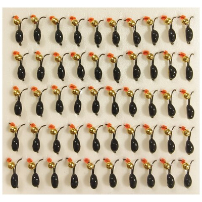 Коза d 3мм. С коронкой. Латунный шар (упаковка 50 штук)