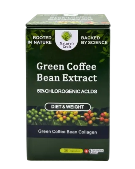 GREEN COFFEE BEAN EXTRACT ( Зеленый Кофе ) капсулы для похудения