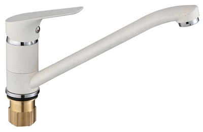 063522-F1 Смеситель од. для кухни низ. (МОЛ. БЕЛЫЙ) ViEiR (10/1шт)