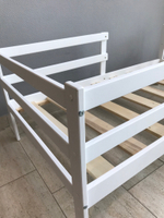 Кровать подростковая "Малютка Лайт" 160*80 см белый (СЧ)