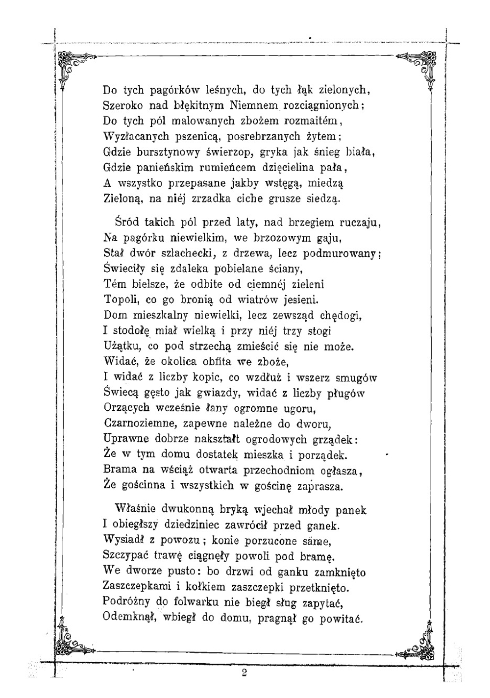 Pan Tadeusz | Adam Mickiewicz