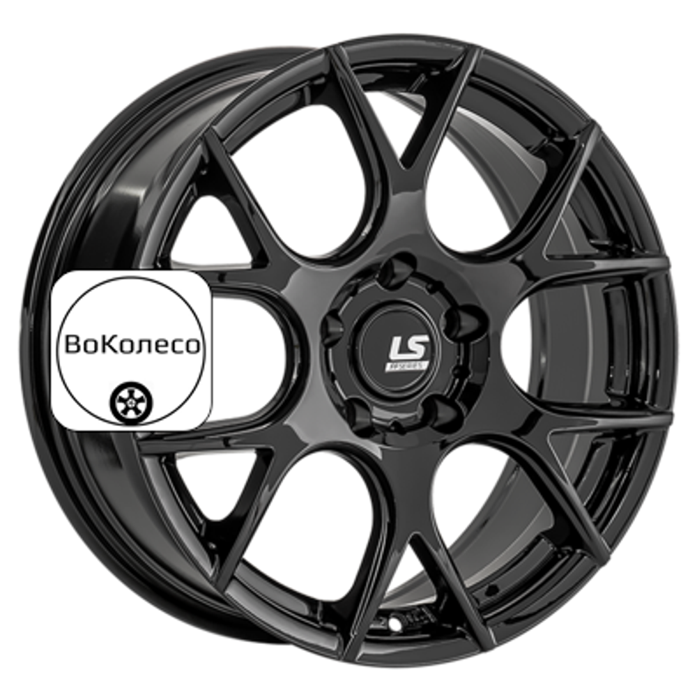 7,5x17/5x120 ET30 D72,6 RC07 BK (конус) LS FlowForming