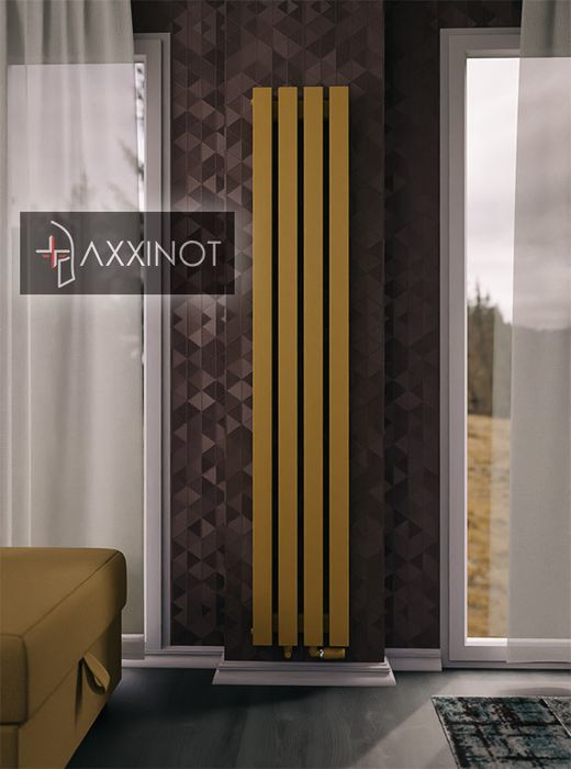 Axxinot Verde V - вертикальный трубчатый радиатор высотой 1250 мм