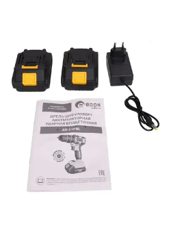 Дрель шуруповерт аккумуляторная ударная