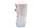 UGG Kids Bailey Button I Do White