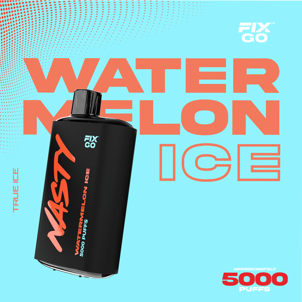 Купить Одноразовый Pod Nasty Fix Go - Watermelon Ice (5000 затяжек)